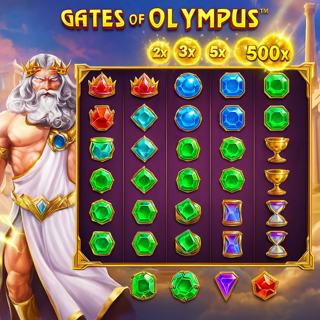 Banzai Casino - Gates of Olympus Slot - Jeux d'Argent Réel