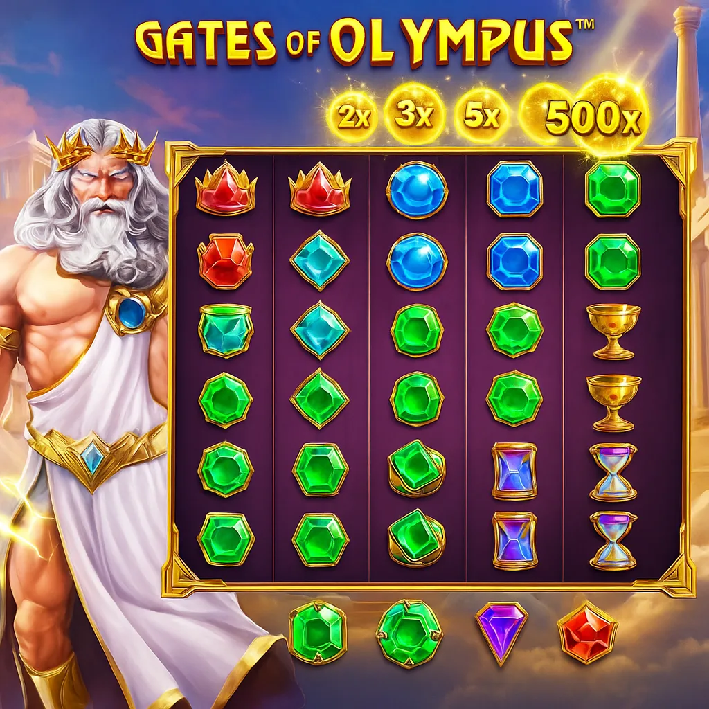Banzai Casino - Gates of Olympus Slot - Jeux d'Argent Réel
