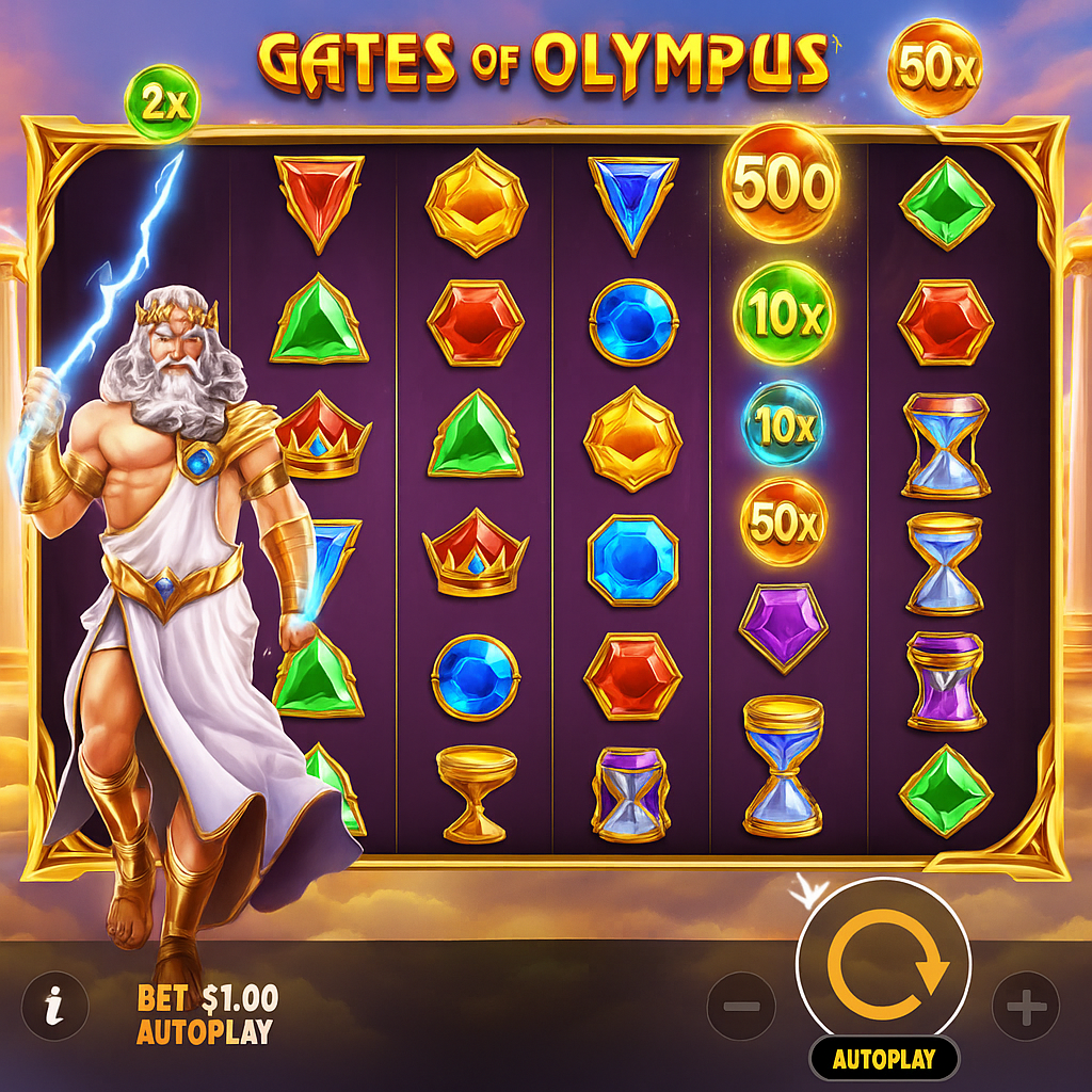 Banzai - Gates of Olympus Slot Game - Pragmatic Play