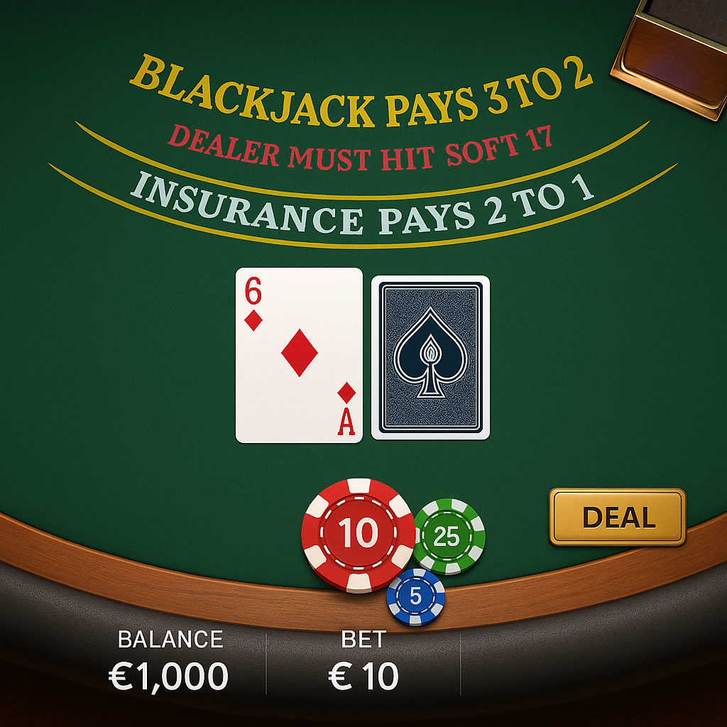 Banzai Casino - Blackjack - Jeux de Table Stratégie