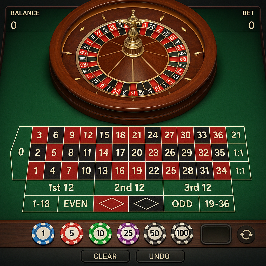 Banzai Casino - Roulette Européenne - Jeux ARJEL